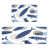 Navy Animal Print