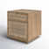 Table d'appoint Cinna 19,0L x 19,0W x 21,0H brun clair