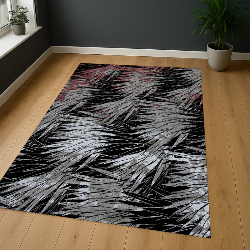 Geometric Area Rug, Rectangle 140 x 200 cm