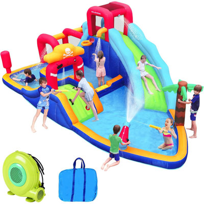 Glissoire gonflable 11 'x 19' avec soufflerie
