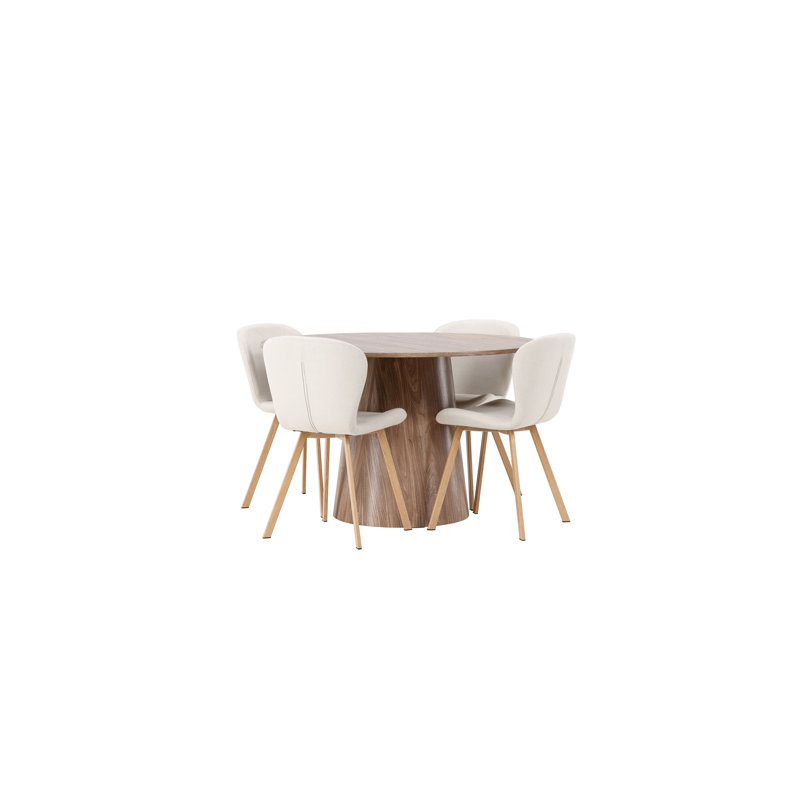 Wynn 4 - Person Dining Set