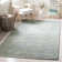 Moniz Hand Tufted Wool/Cotton & Other Fiber Solid Color Rug in Light Blue