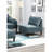 Contemporary 5Pcs Sectional, Mineral Color, Cushions, 1X , 33"X27"X18", Wood Leg Living Room Design, Cushion Back , 33"X27"X18-1981083454