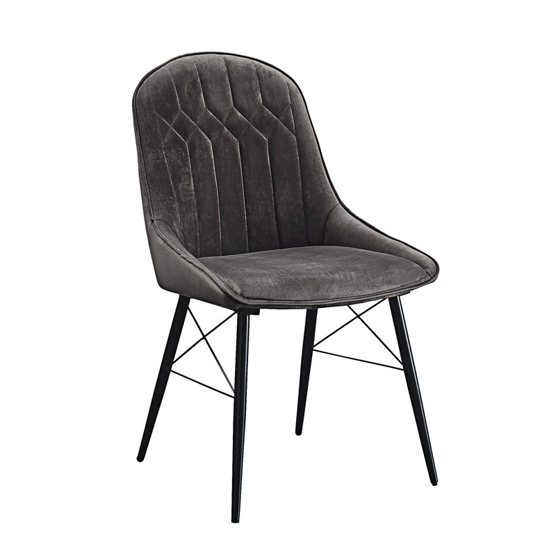 Chaise d'appoint rembourrée (ensemble de 2)