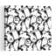 Impression d'art mural contemporain abstrait avec motif fantôme effrayant-1173457762