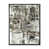 Black Floater Framed