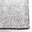 Rowe Handmade Tufted Ivory/Black Area Rug-391590280