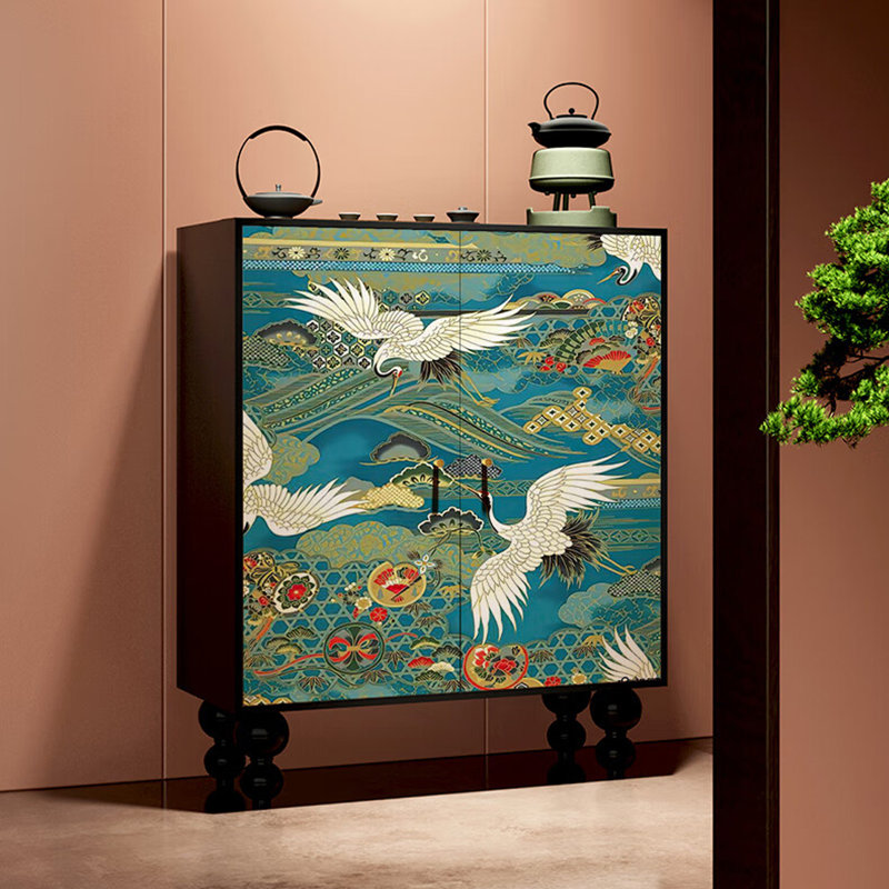 Armoire de rangement pour chaussures Retro Crane