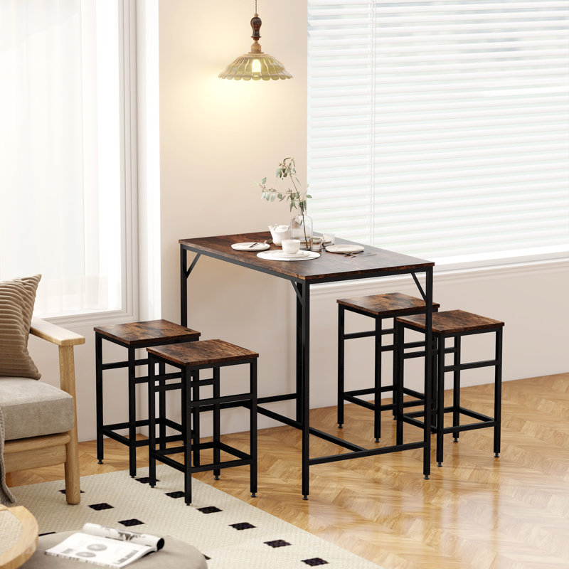Kerman 4 - Person Dining Set