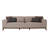 Kother Upholstered 94.48'' Sleeper Sofa