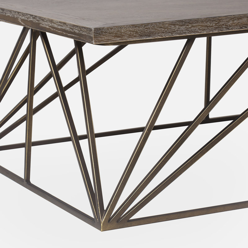 Sikora Solid Wood Top Coffee Table