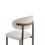 Chaises de salle à manger rembourrées Nordic Modern avec dossier, chaises de coiffeuse pour la maison, le café et la réception (ensemble de 2)-944707417