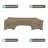 Kiely Heavy Duty Waterproof U Shaped Patio Sofa Cover, Big Sectional Couch Covers for Living Room-1048163851