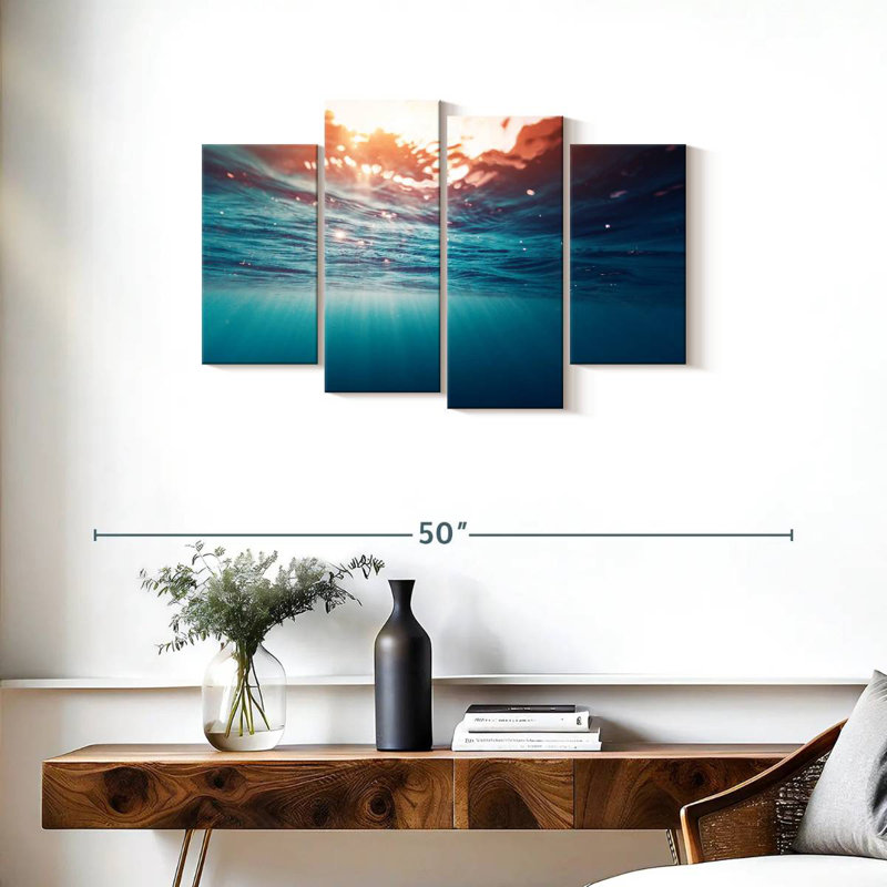 Rayons de soleil Gillard Ocean Wave, H 22 po x l 36 po