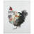 " Hen with Flowers " Print