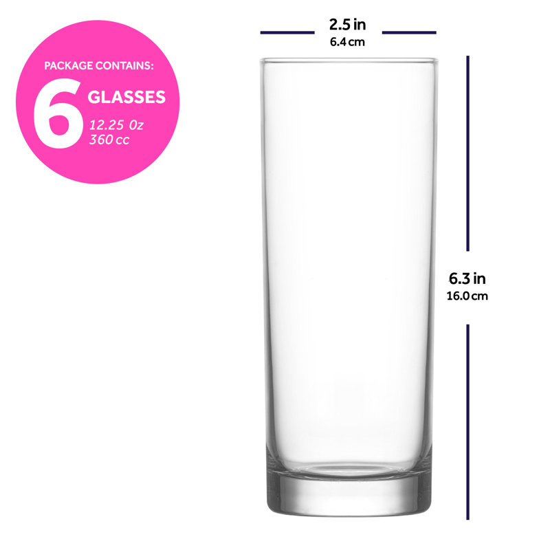 Liberty 12.25oz. Highball Glass Set