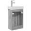Single Bathroom Vanity with Ceramic Basin-1819153392