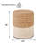 Hallissey Upholstered Pouf-596212775