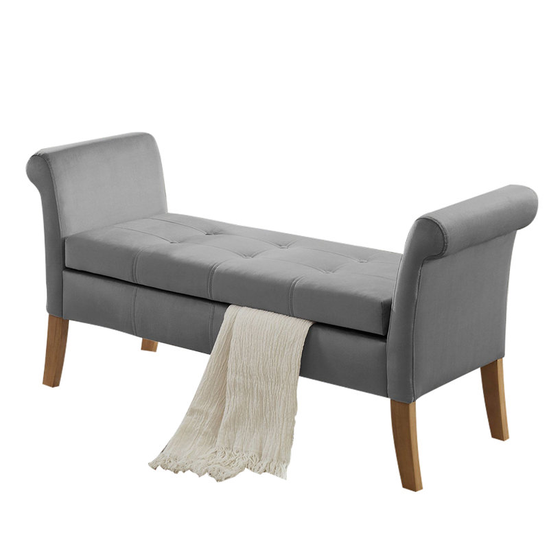 Mynika Gray Bench With Storage