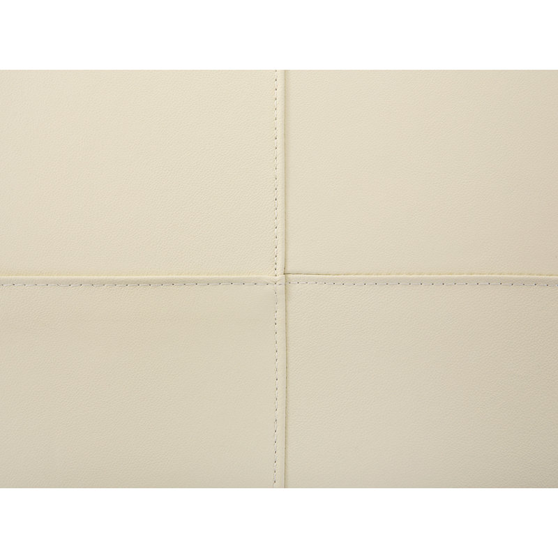 Korinna 95cm Wide Tufted Rectangle Solid Colour Standard Ottoman, Beige