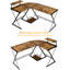 Espalda L-Shaped Steel Computer Desk-1748649364