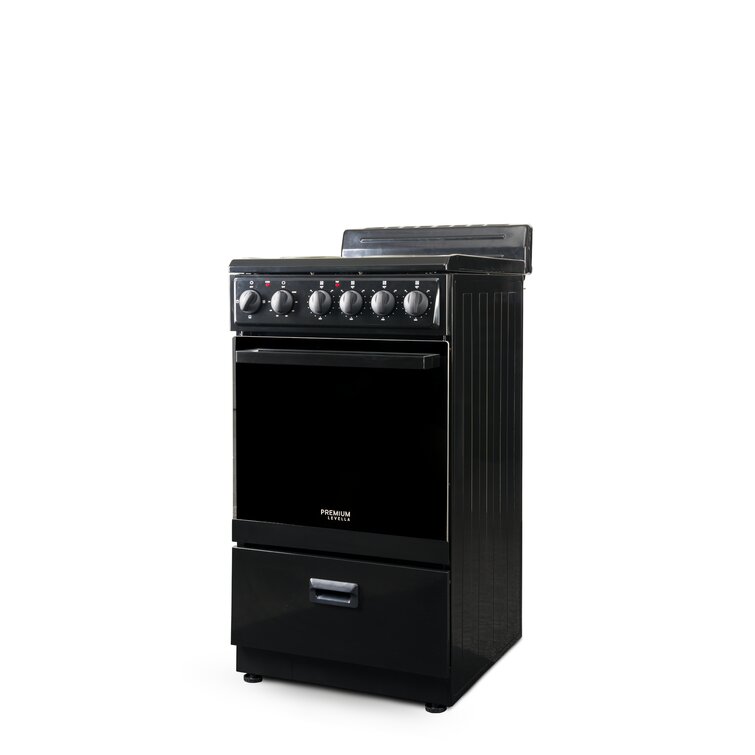 Premium Levella 20 2.2 Cu. ft. Electric Range Black (PRE2027GB)