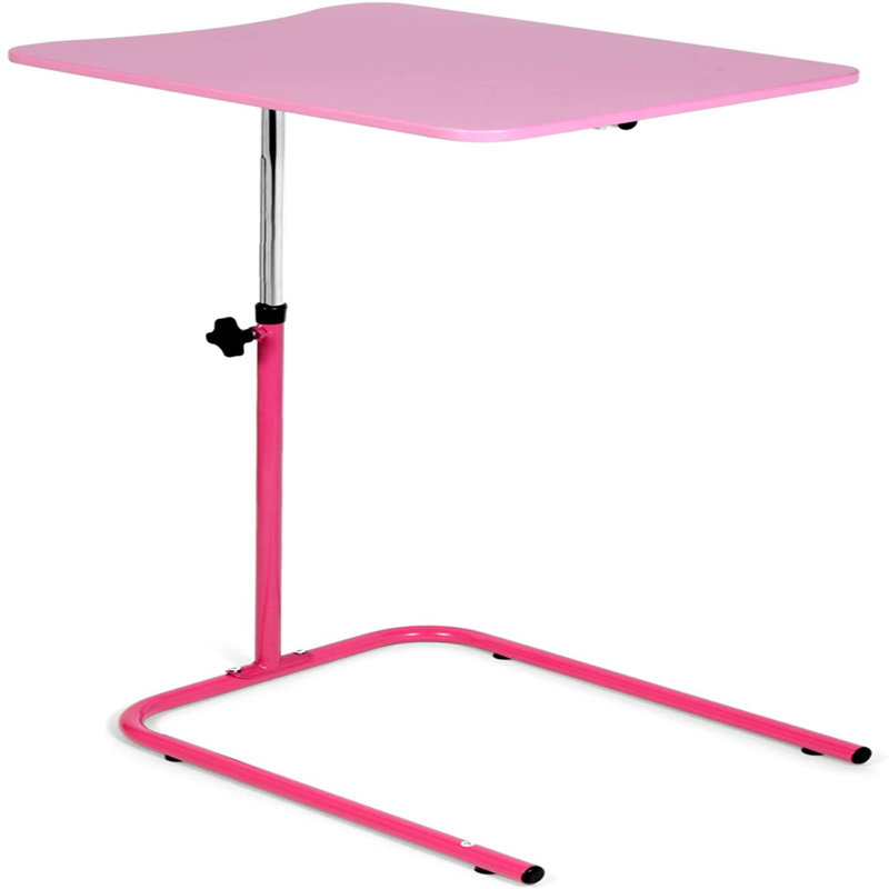 Table d'appoint réglable Inbox Zero Pink