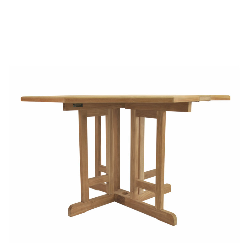 Bahama Outdoor Round Teak Dining Table