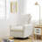 Teddy Fleece Swivel Rocker Recliner Chair: 360° Glider for Nursery, Bedroom & Apartment - 350LB Support-236199443