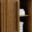 Buffet 47,3 "avec rangement, buffet à 2 portes et pieds en bois massif Farmhouse-121781223