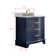 Goleta 30'' Single Bathroom Vanity with Marble Top