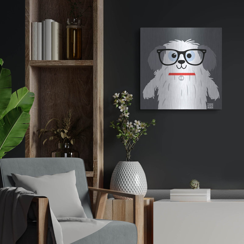 «Bow Wow Sheepdog» par Todd Art, H 24 po x l 24 po