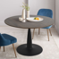 Bernabeu 40“ Round Pedestal Dining Table