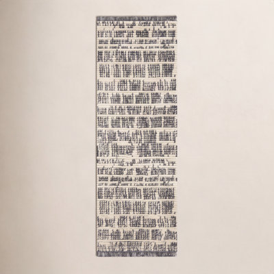 Chris Loves Julia x Loloi Alice Cream Charcoal Rug