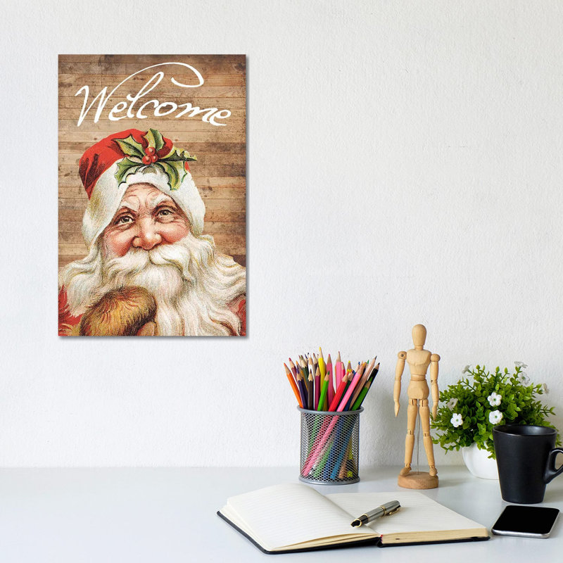 Welcome by Sheldon Lewis - Wrapped Canvas Print, 20.32 cm H x 30.48 cm W