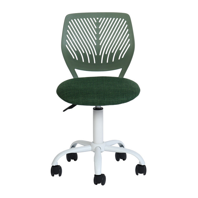 Modern Ergonomic Reception Chair , Green