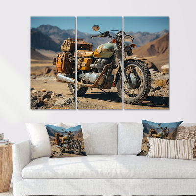 «Rustic Adventure», ensemble d'art mural sur toile