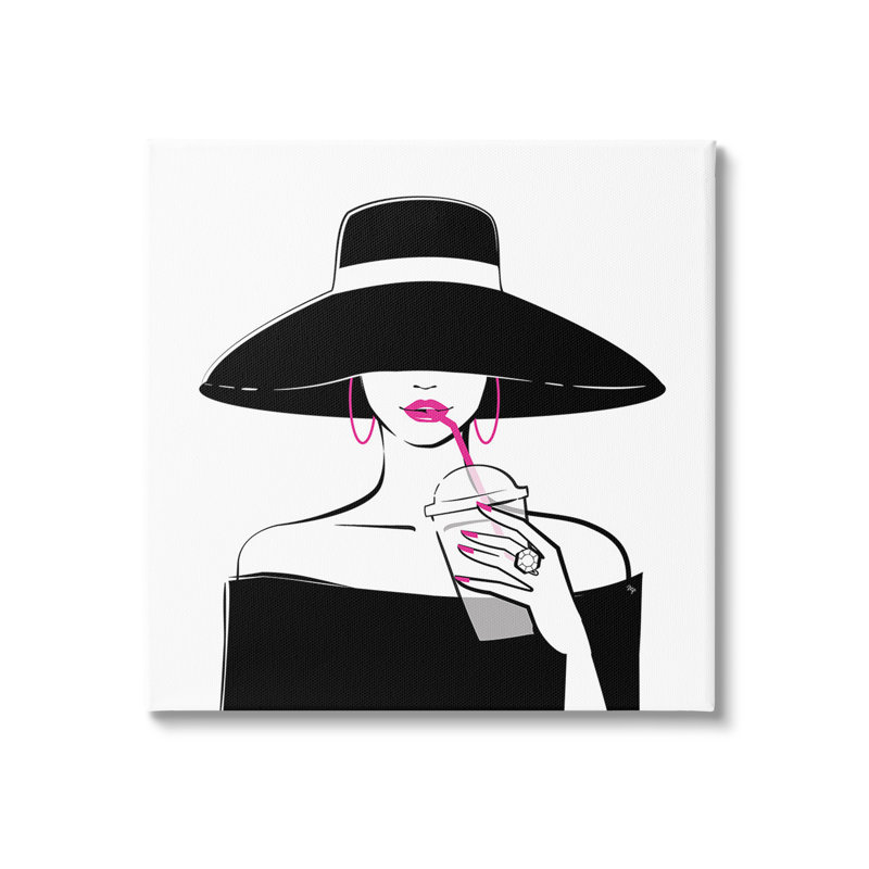 GlamGirl & IceCamelCanvesWallArtbyMartinaPavlova, H 36 po x l 36 po