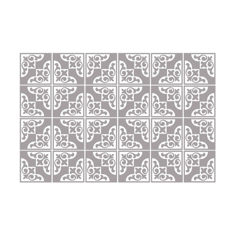 5.91 in. W x 5.91 in. L Shower Peel and Stick Field Tile