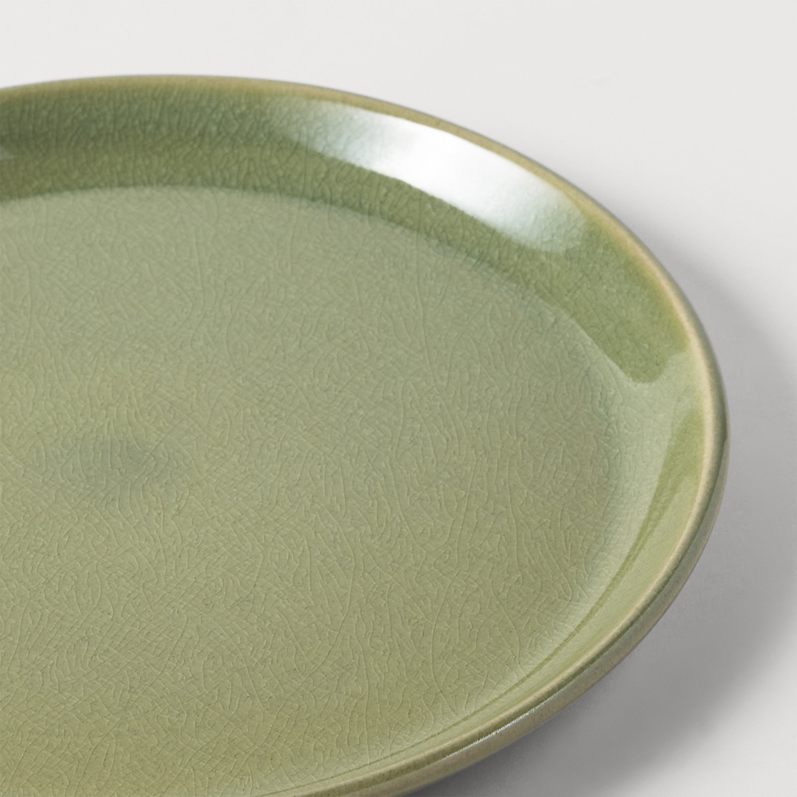 Borgen 11" Dinner Plate, Sage