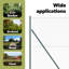 Vidaxl Fence With Posts PVC-Coated Steel-116797840-116797843