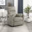 Brinsley 34" Modern Corduroy Swivel Glider Reclining Chair with 360° Swivel, Elevated Fabric Channels & 2 Lumbar Pillows-2080844737