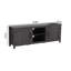 Meuble télé avec console multimédia et portes