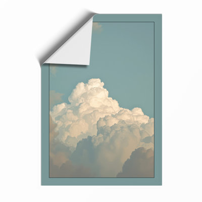 Cumulus Dream Minimalist - Framed Print