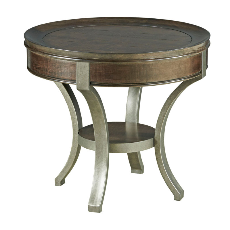 Millis Solid Wood Top End Table