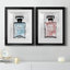 «Blue Wash Perfume», ensemble de 2 reproductions d'art
