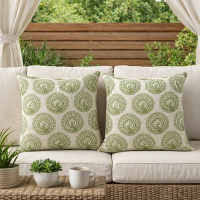 Fifi Embroidered Throw Pillow