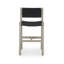 Delano Outdoor Teak Bar Stool-818985628-818985605-818985604