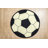 Furnish My Place Soccer Round Play Area Rugs for Kids | Round Shaped | Kindergarten Classrooms and Playrooms | Contemporary | Multicolor | Soccer Round-1577472852