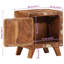40cm W Solid Wood Bedside Table